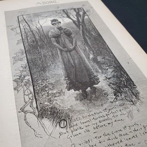 Rare 1878 song roses - o',