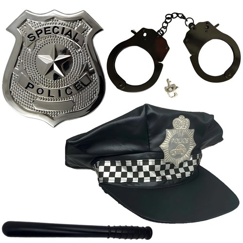 Police man women costume - police,