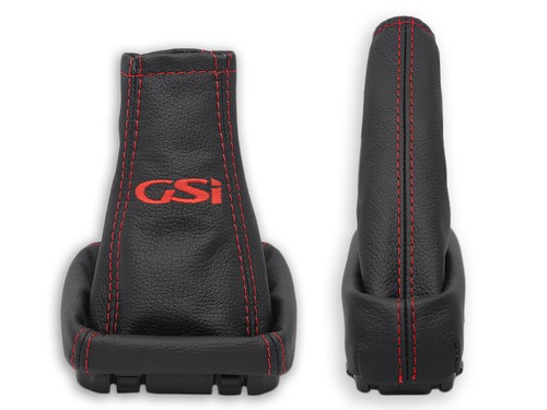 Gear handbrake gaiter leather - gear,
