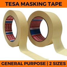Masking Tape - Tesa General DIY Painting Decorating Indoor Out Crepped 25 50