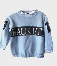 Boys Hacket London Blue Jumper Age 2 In VGC