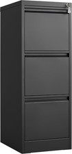 3 Drawer File Cabinet w/ Lock
