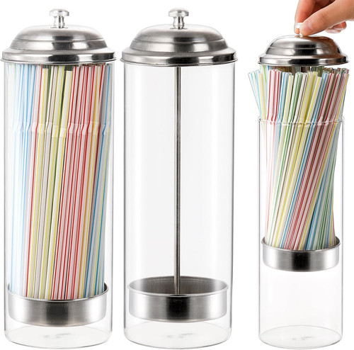 Pack glass straw - glass, dispensers