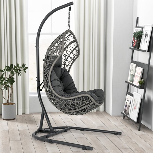 Hanging egg chair indoor - chair,