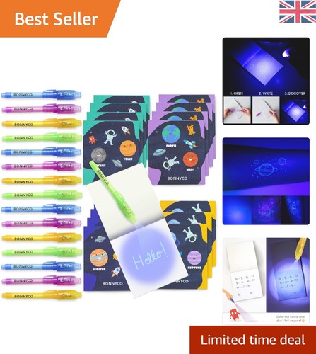 Fun space themed invisible ink - invisible,