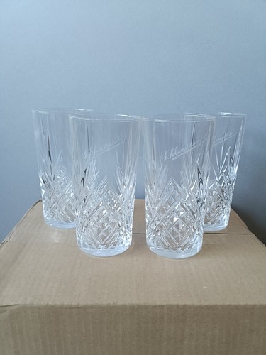 Schweppes cut glass ball - schweppes, hi