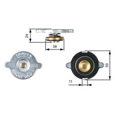 Gates Radiator Cap fits Bond