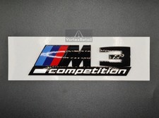 M3 COMPETITION GLOSS BLACK LG BMW BADGE EMBLEM BOOT FOR 3 SERIES F30 F31 F80 G80