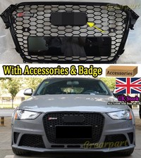 For AUDI A4 S4 B8 Grill 2013
