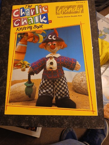 Vtg wendy charlie chalk - charlie, clown