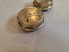 Austin Motor Car Brass Wheel Hub Centre Grease Caps
