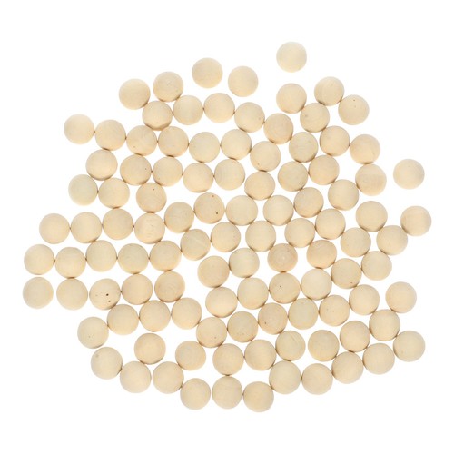 100pcs wood balls decorative - balls,