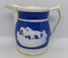 Davenport blue & white relief