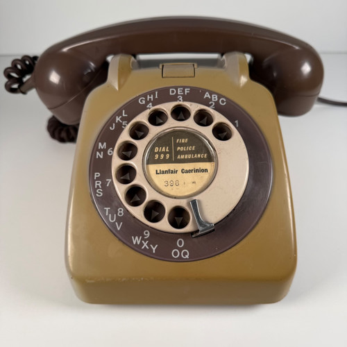 Vintage telephone gpo rotary - vintage,