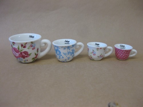 Ceramic measuring cups - ceramic,