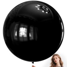 Black Balloons 9pcs 36 Inch