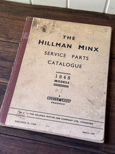 Vintage 1948 hillman - vintage, minx
