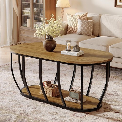 Tier oval coffee - 2-tier, table