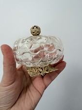lead crystal trinket dish