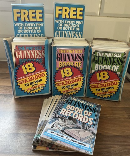 Pint size guinness book - guinness, of