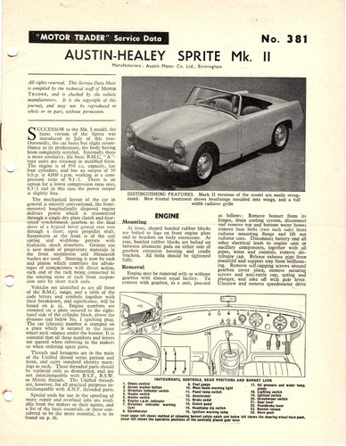 Austin healey sprite 11 - austin,