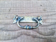 Antique 4” Ornate Brass