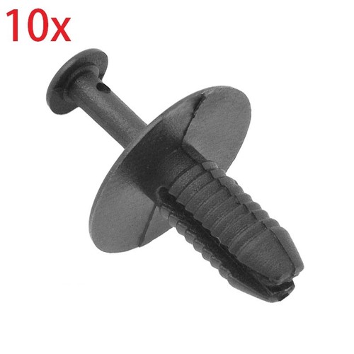 10x plastic bumper clips - clips, for