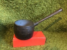 Antique T&C Clark & Co Cast Iron Cooking 'Gypsy' Pot 1.5 Pint : Circa 1862