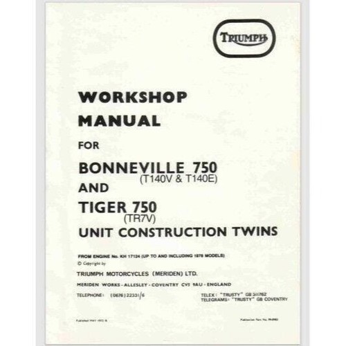 1973 1978 triumph - triumph, bonneville