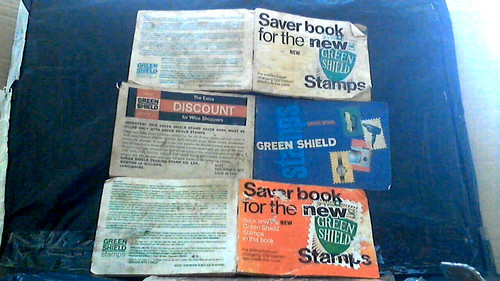 Green shield stamp 4 - *green,