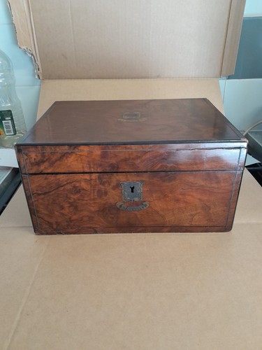 Victorian writing slope - writing, box