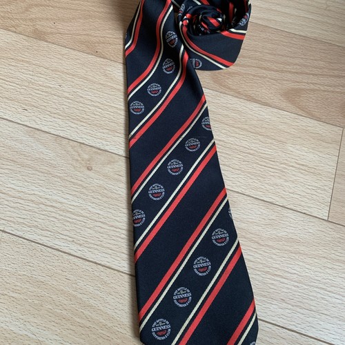 Guinness neck tie diagonal - tie,