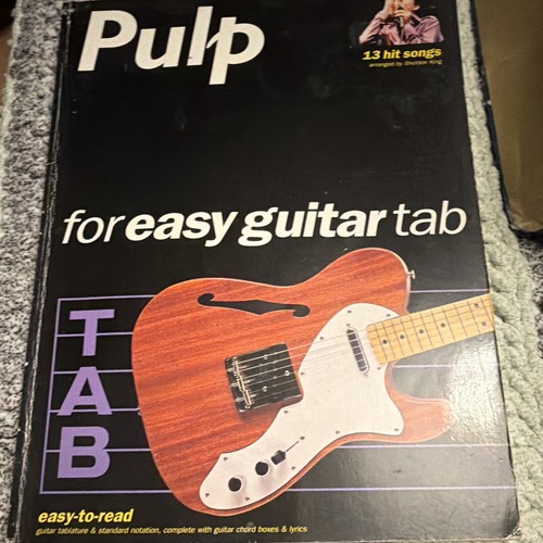 Pulp easy guitar tablature - pulp,