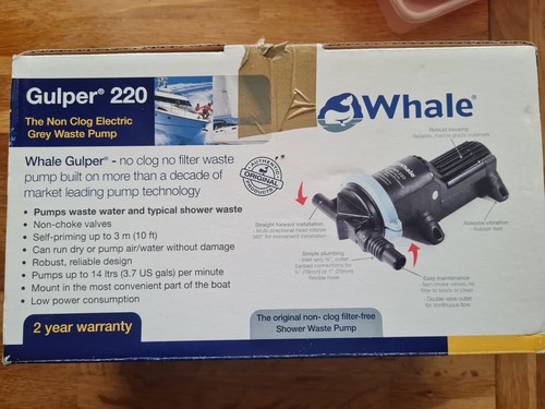 New whale gulper 220 shower - 220, /
