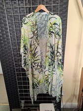 Kevan Jon  Tropical print multiway cape. One size.