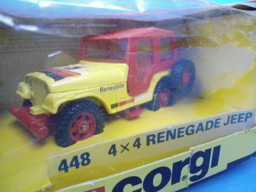 Corgi 448 4x4 renegade jeep - 4x4,