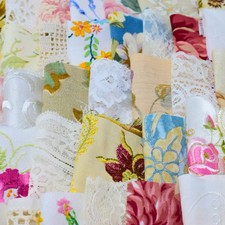 Chintz, Crochet, Lace & Linens