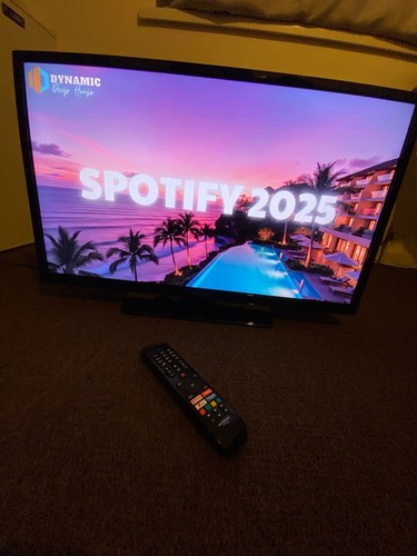 Hitachi led from - 32”, tv