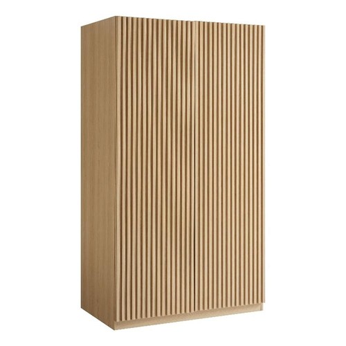 Render wardrobe closet - wardrobe, oak