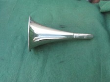 VINTAGE METAL HUNTING HORN UNMARKED 