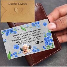 Personalised Metal Wallet Card
