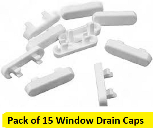 Window drain caps pvc - window,