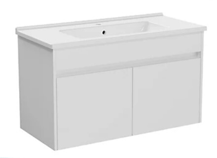 Anas 1000mm wall hung vanity - wall,