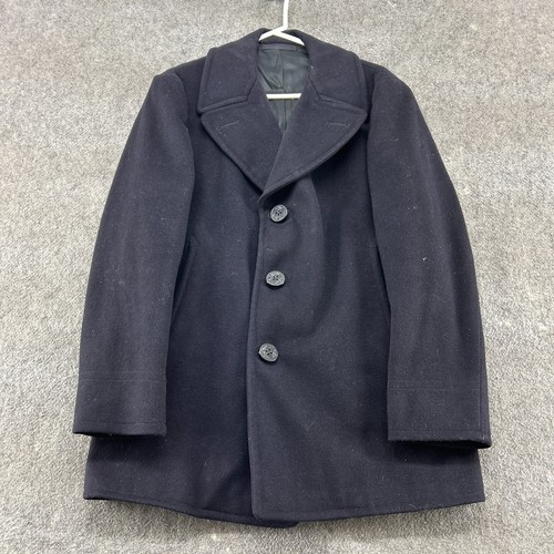 Vintage navy pea - navy, coat