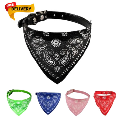 Pet dog cat bandana - pet, scarf