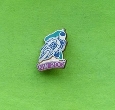 1992 NW200 North West 200 Supporters Club Motorcycle bike badge pin lapel