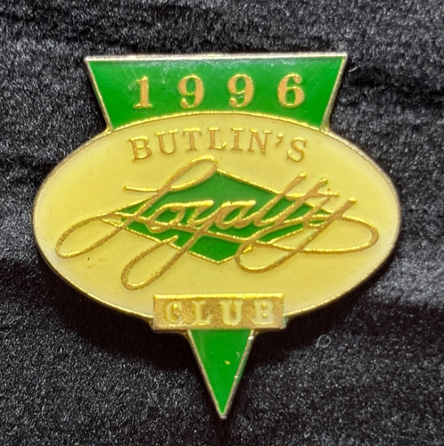Butlins loyalty club 1996 - club,