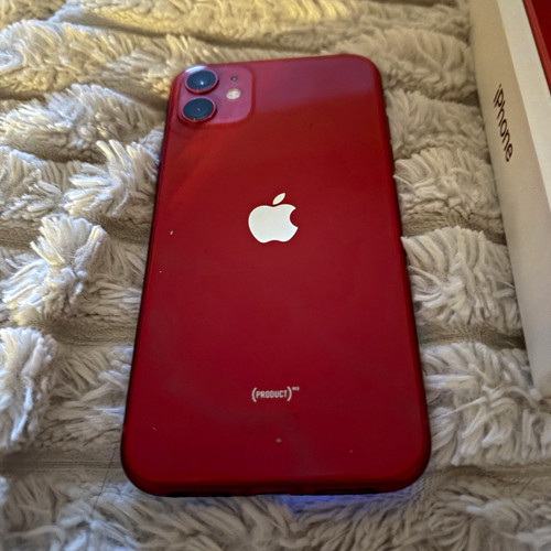 Apple iphone 128gb red - 11,