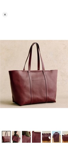 Sezane gabin bag burgundy - gabin,