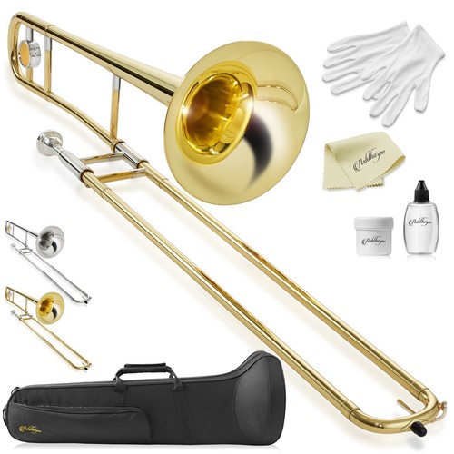 Tenor slide trombone brass - bb, trombone,